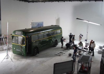 Vintage bus hire for filming and historic bus running events